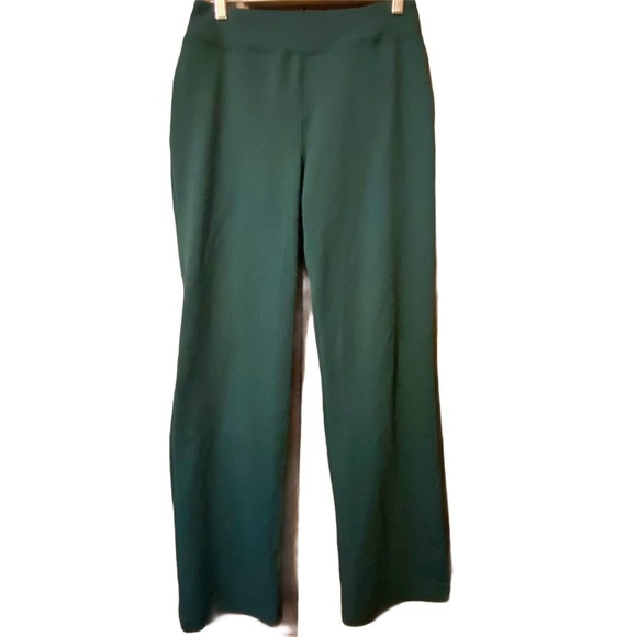 Lands' End Sport Straight‎ Leg Yoga Pants Small 6-8 - Picture 2 of 11